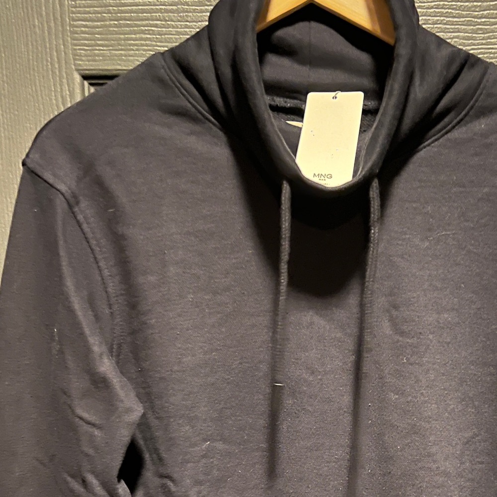 Mango mock neck sweatshirt some small new